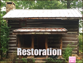 Historic Log Cabin Restoration  Coal Run, Ohio